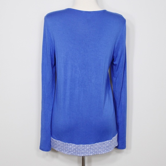 Banana Republic Blue Spring Blouse - Picture 4 of 4